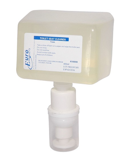 WC-Sitzreiniger-Schaum - 6 x 400 ml - 1000 Anwendungen